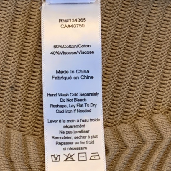 Wynne Layers Marlawynne tan crop top Large - Picture 5 of 11